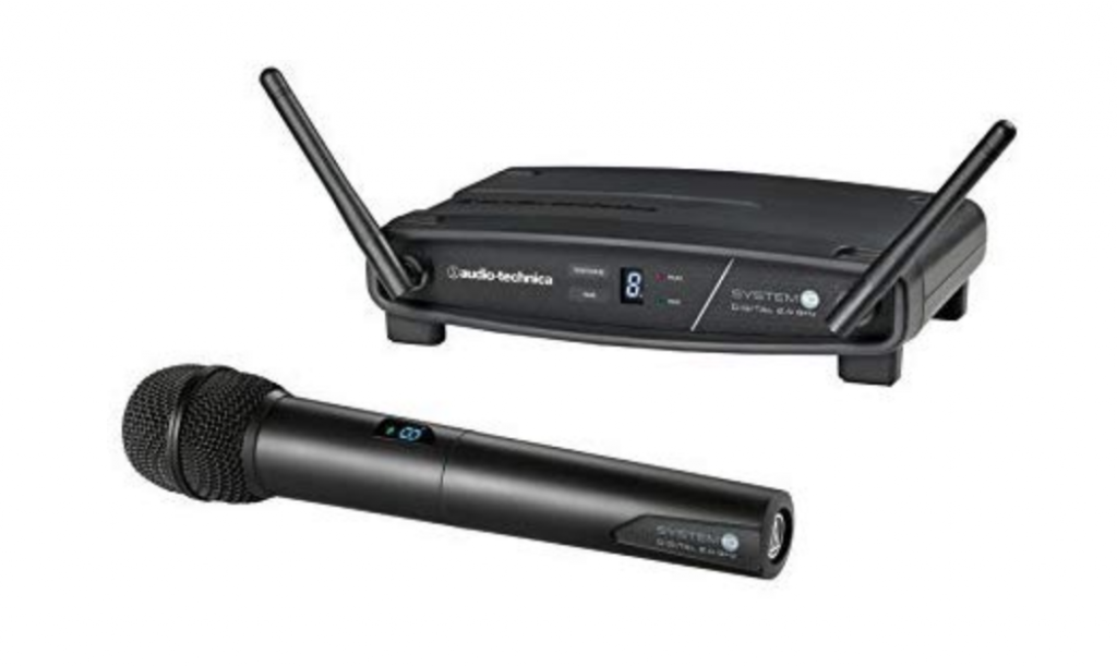 wireless mic audio